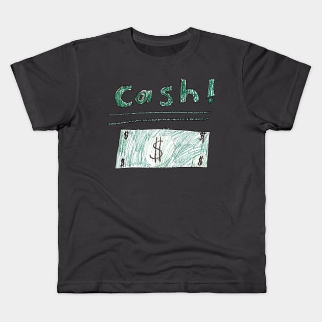 Cash! Kids T-Shirt by calisuri